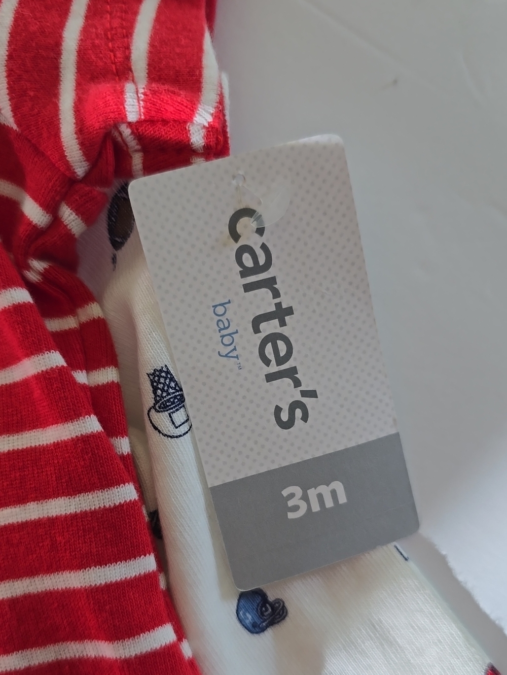 (2) Carter's Boys Size 3 Months Outfits NWT - Picture 7 of 11